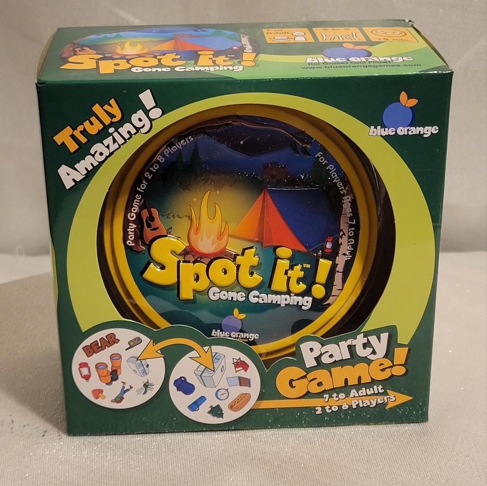 NWT BRAND NEW SPOT IT "GONE CAMPING" THIS EDITION RARE - 2016 - 1539R